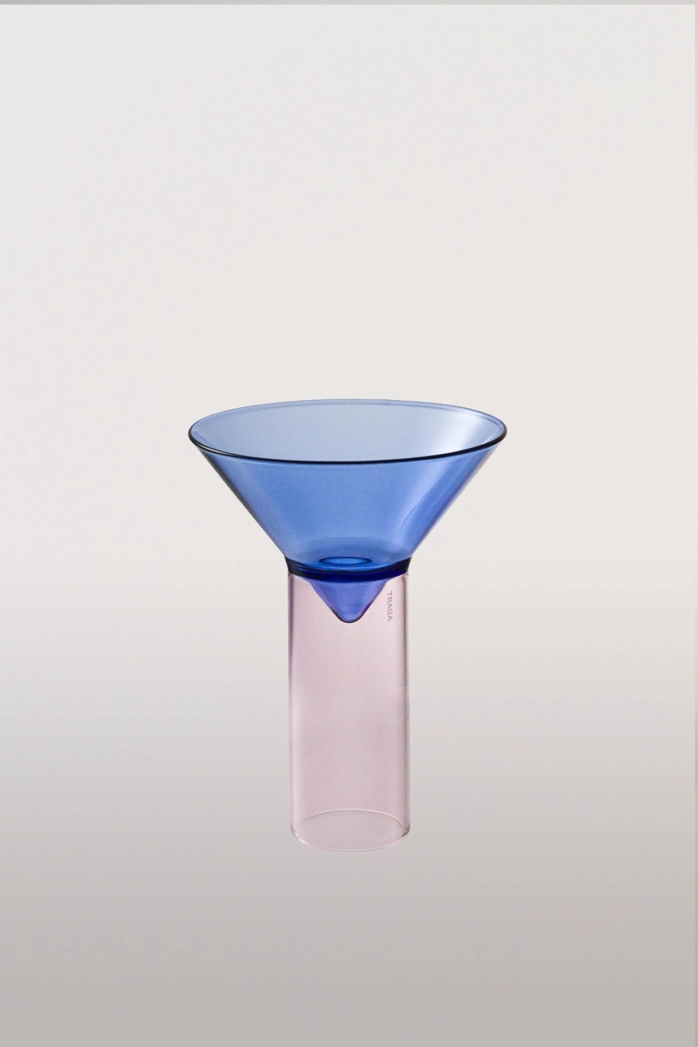 Martini Shot Glass - Blue & Pink - TRAGA