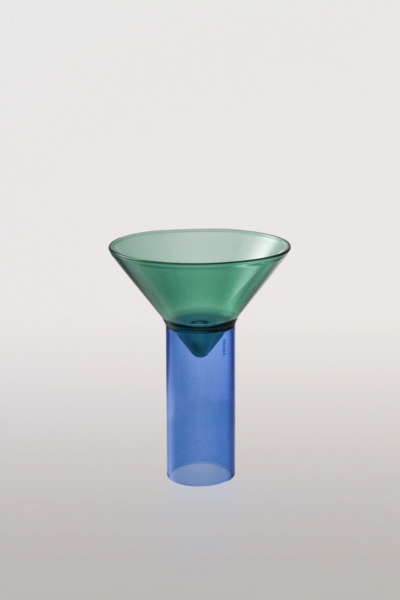 Martini Shot Glass - Teal & Blue - TRAGA