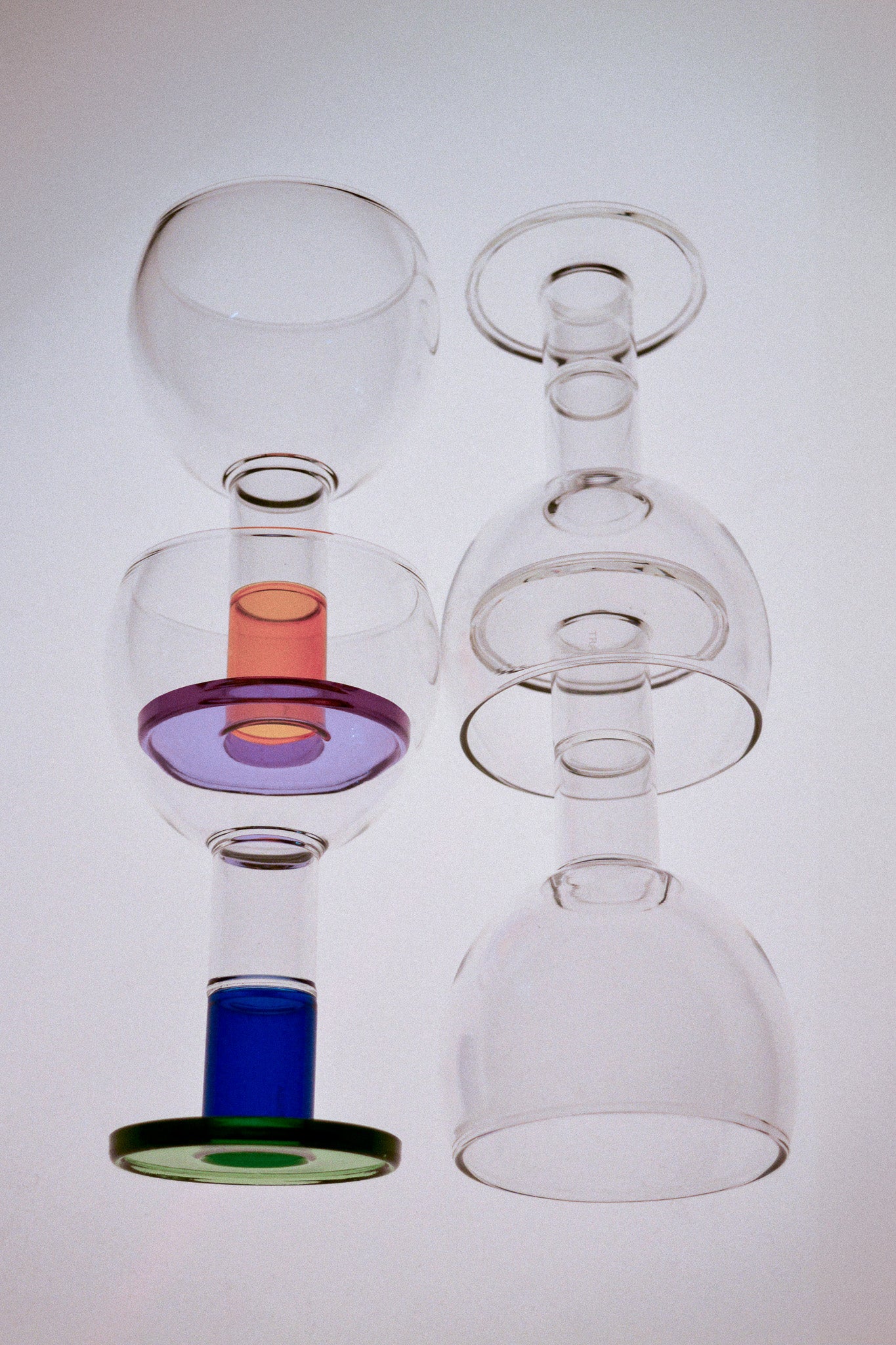 Wine Candle Glasses x 4 - Bundle All Colorways - TRAGA